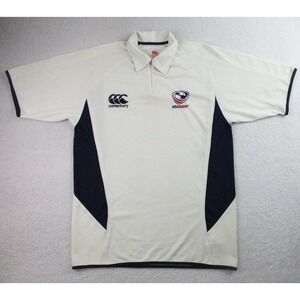 USA Canterbury Rugby Shirt Mens Size Medium United States Jersey 1/4 Zip‎ M